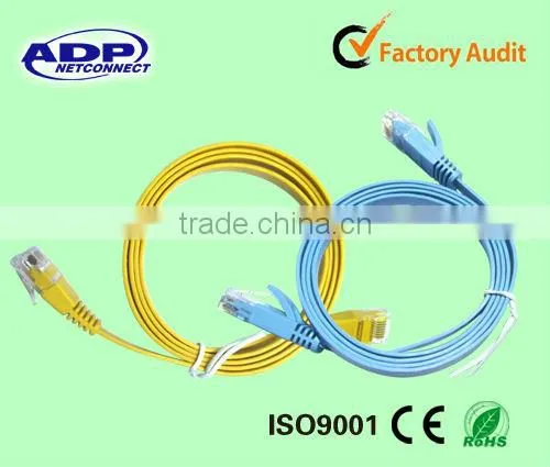 Cheapest price UTP Cat5e/6 Patch Cord Cable 7*0.2mm from shenzhen factory
