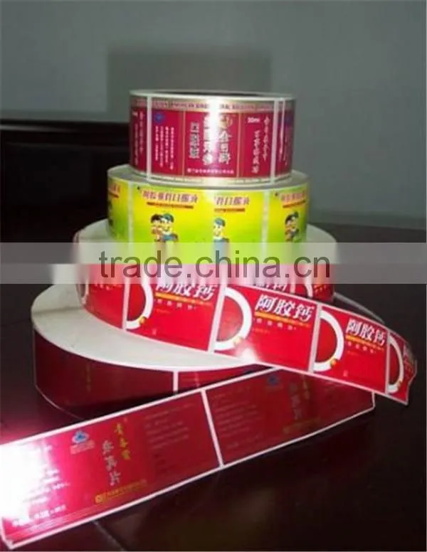 Best quality custom slef adhesive pill bottle labels