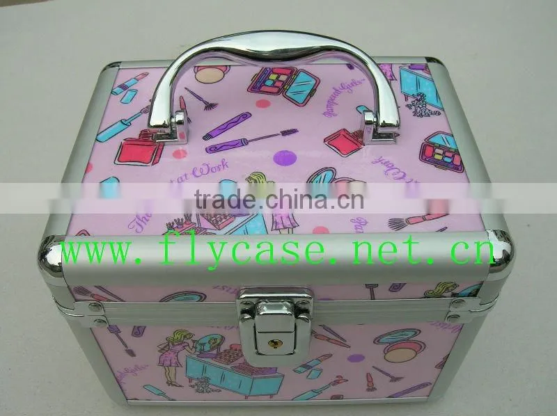 2013 new design aluminium Tattoo Kit Case , cosmetics case with plate inside and compartments size :370*230*270MM