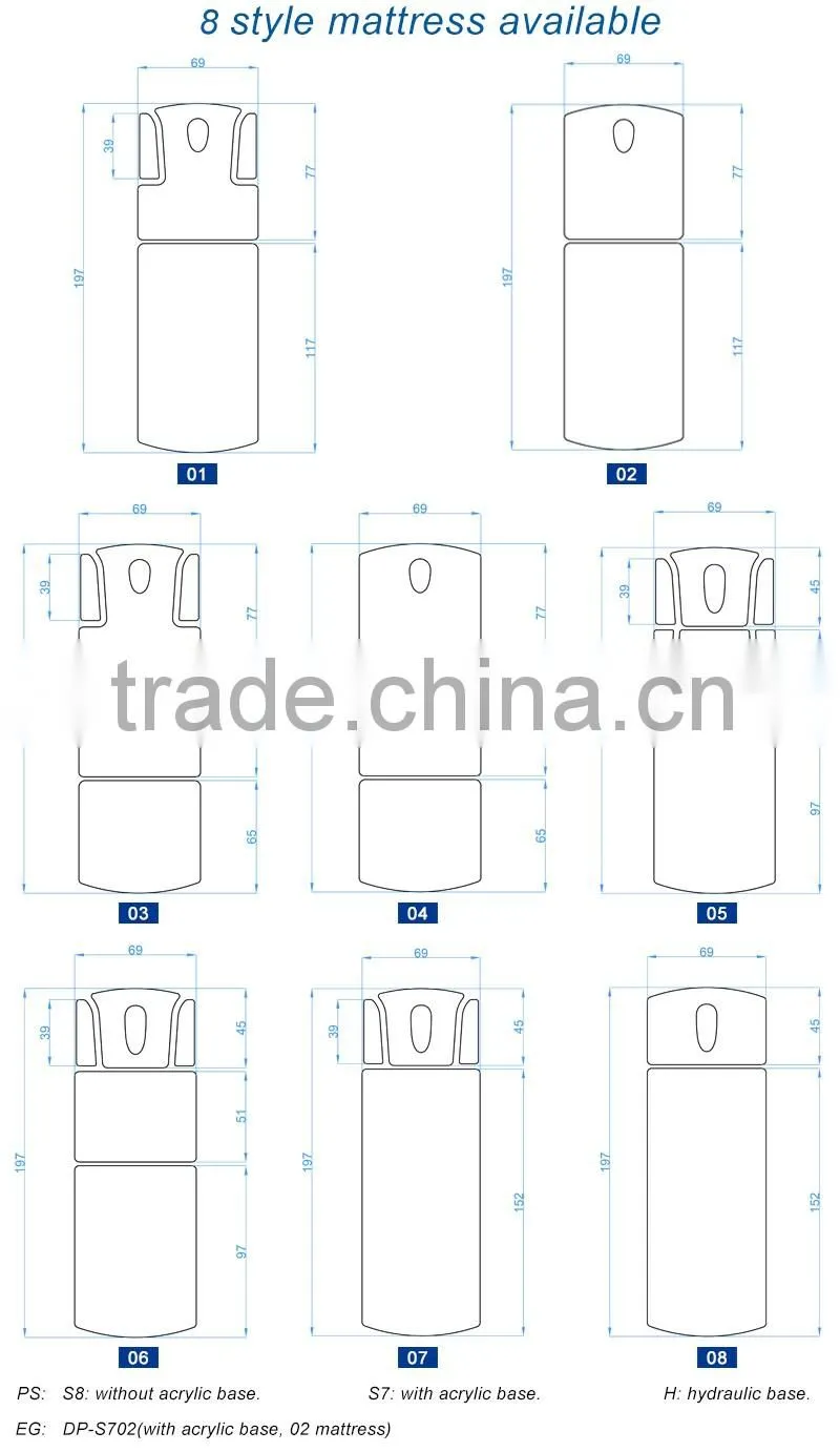 electric exam bed medical suppliesJade treatment massage bed