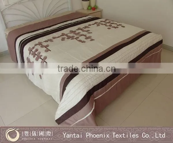 Taffeta 3d hand made bedspread