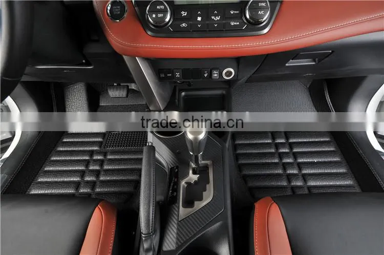Best selling customized floor mats, custom car floor mats, 5d auto mats