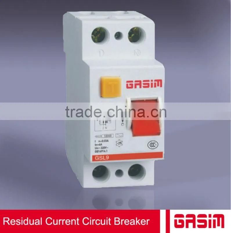 easy mounting micro circuit breaker rccb