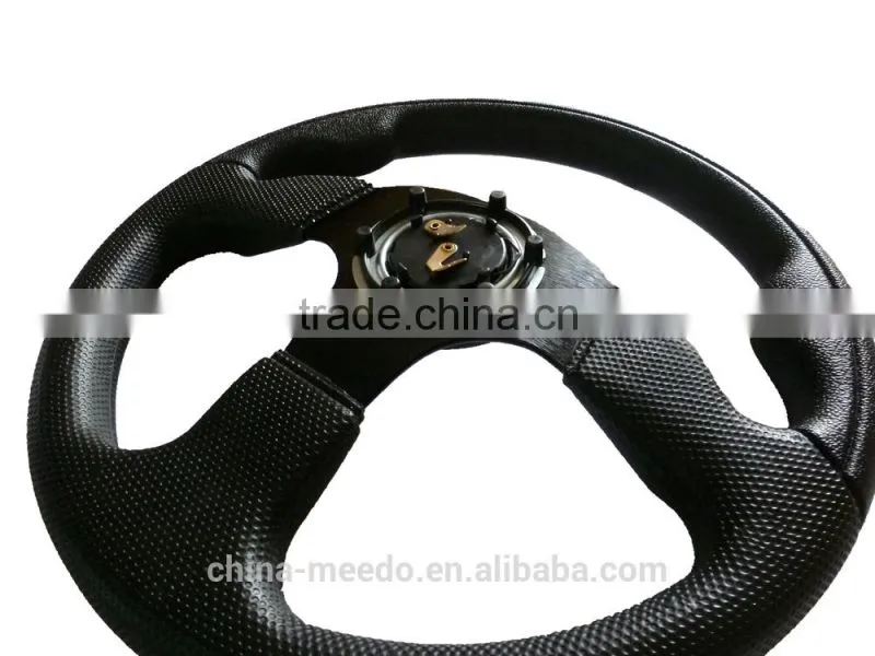 Simple fashion international fan low-key luxury connotation Universal PU car steering wheels
