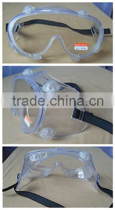 medical eye shield splash antifog goggles