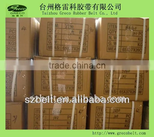 SK,O Type Triangle belt Wrapped belt Rubber belt