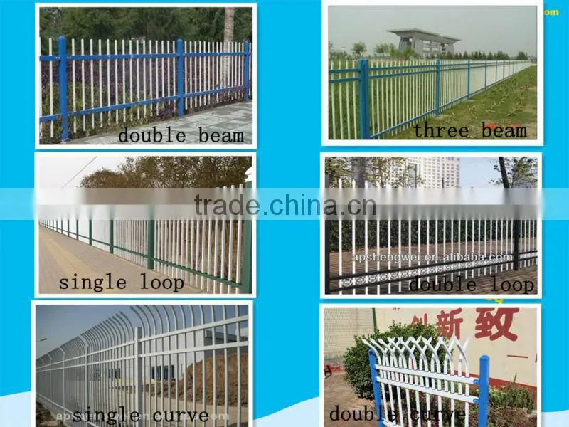 High quality wrought iron pool fence