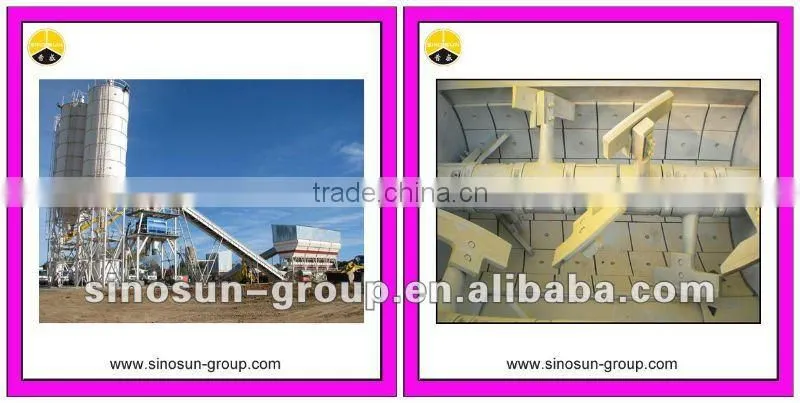 HZS120: Stationary Concrete Mixing Plant (120m3/h)