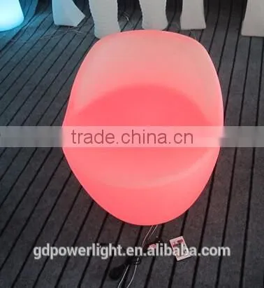 New Rechargeable PE plastic Chair stool with LED light and remote control YXF-5653