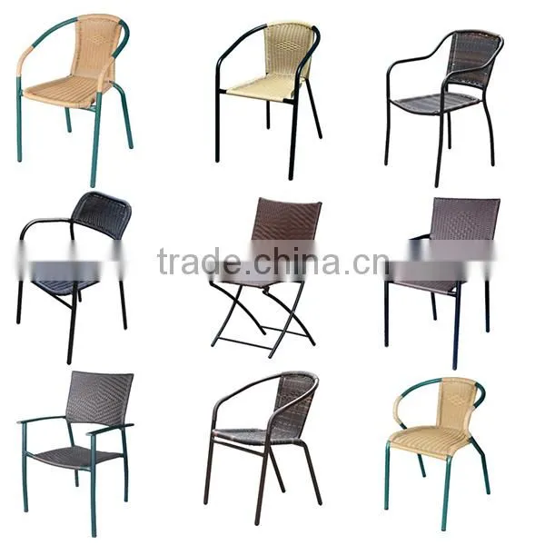 Chinese factory folding chair with backrest