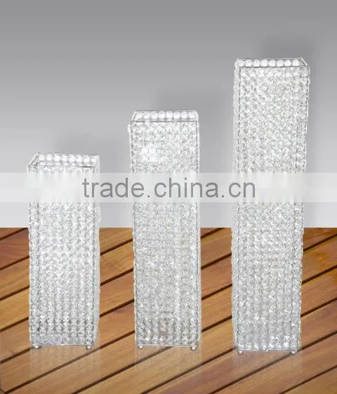Crystal Hurricane Candle Holder