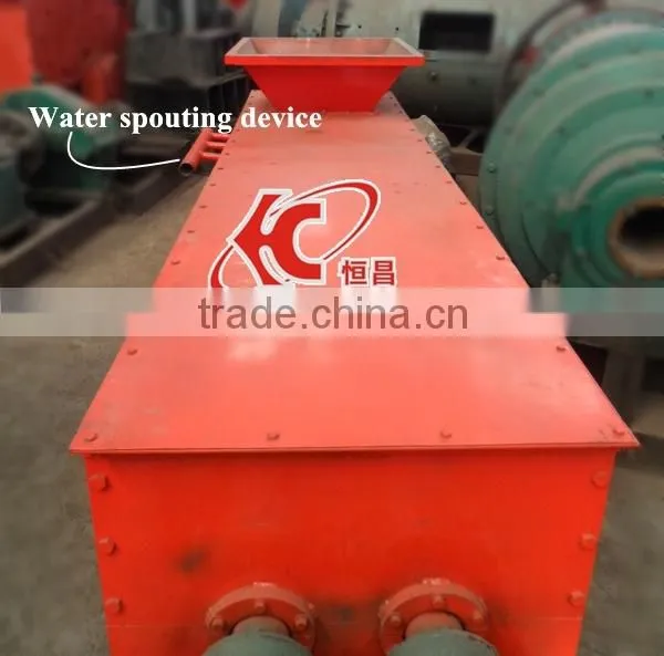 Henchang high quality dual shaft mixer machine for charcoal