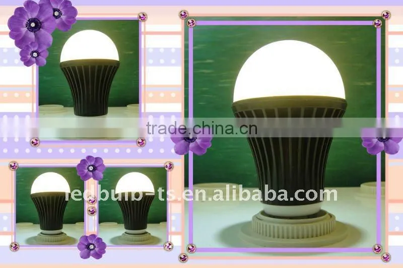E27 plastic injection LED lamp bulb 7W