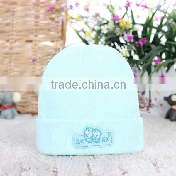 MZ-MS-007 high quality oem service cotton knitted baby winter hat