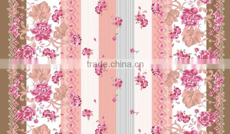 weaving fabric polyester material printing fabric/polyester brushed fabric for home textile fabric with high quality