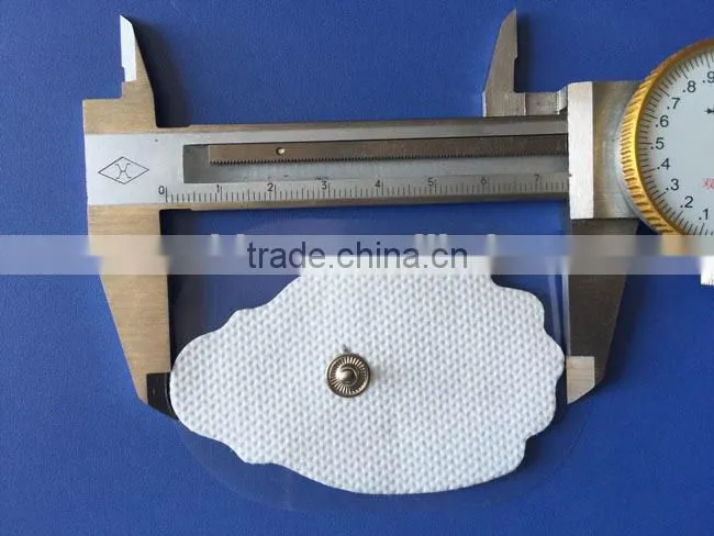 reusable snap electrode pads for tens massager