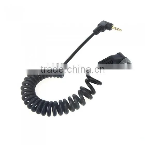 2.5mm Camera Remote spring Cable 1N for Nikon D4,D3X,D3,D700,D800,D800E,D700, D300S, D300, D200, for Fujifilm S5 Pro,S3 Pro....