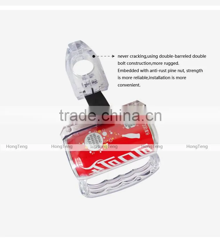 Cola shap bus advertising handle with CE