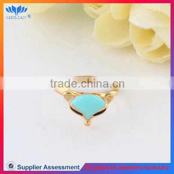 ANIMAL FOX SHAPED UNIQUE CHARM INITIAL BIG GOLD DESIGNER RINGS
