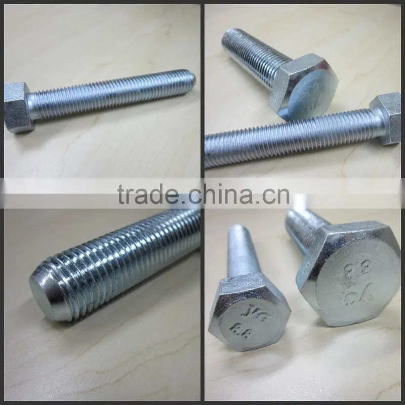 m8 and m12 hex head bolt (DIN960)