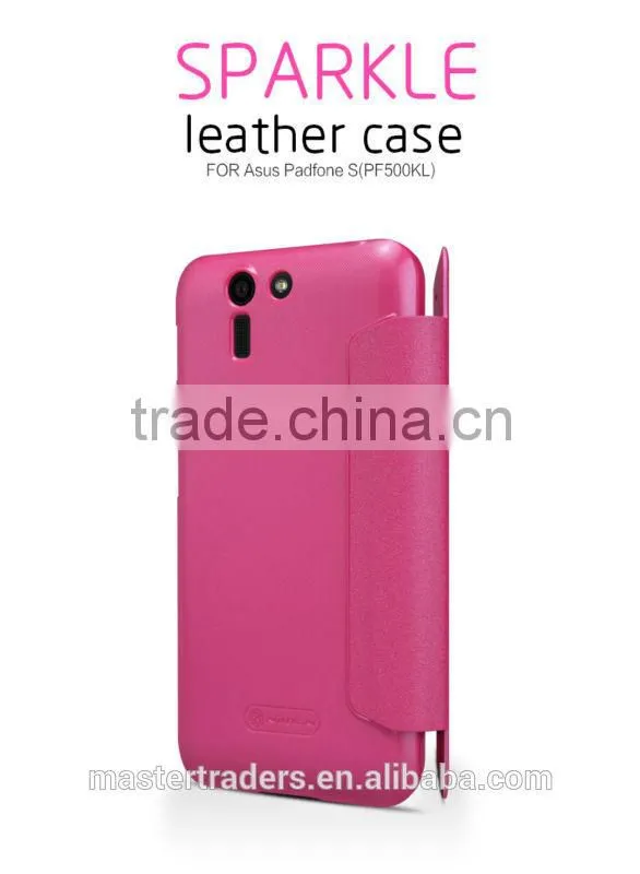 NILLKIN Sparkle Series Wallet PU Leather Case For Asus Padfone S(PF500KL) MT-2971