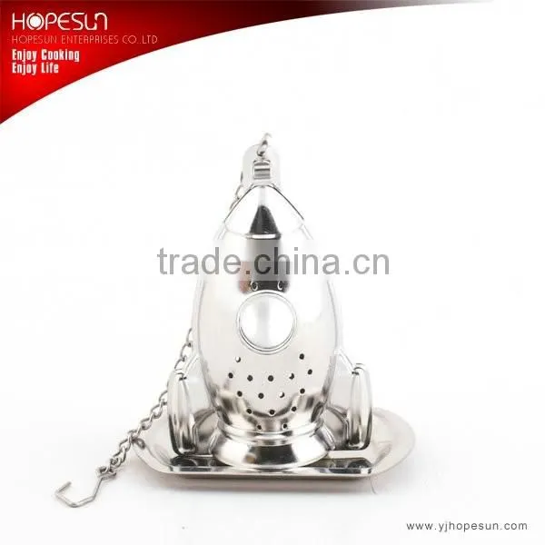 Best sell food grade frog shape stainless steel tea strainer