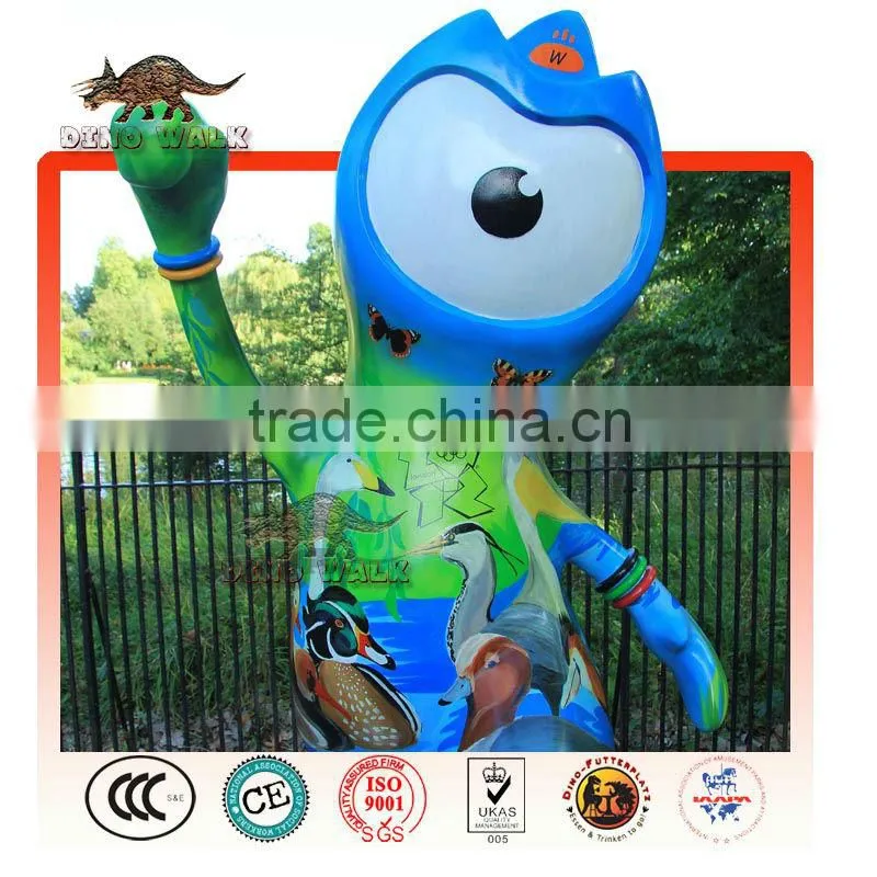 Olympic Fiberglass Mascot Decorations