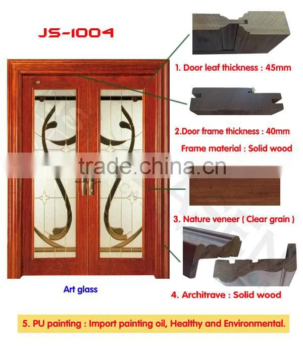 swing wrought iron french door