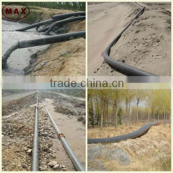 PE UHMW Pipe for Rice& Grain Transportation
