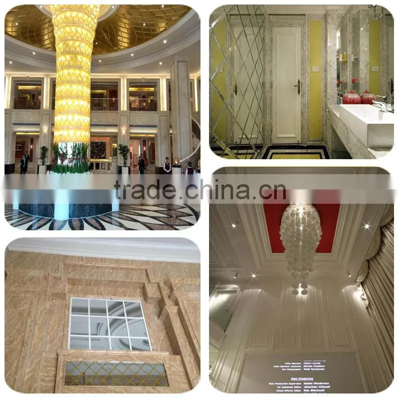 2015 new products Low cost building materials interior decorative plastic marble skirting