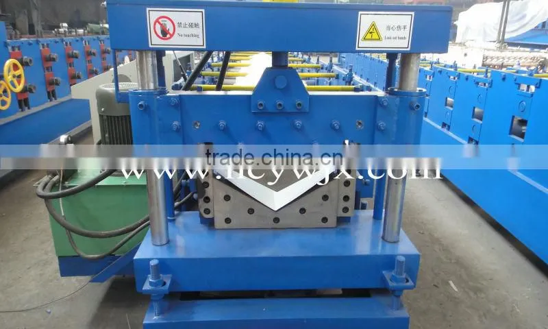 Common Use Color Steel Ridge Cap Sheet Roll Forming Machine