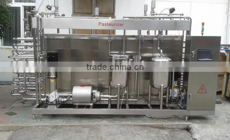 Factory Genyond plate & tube automatic Pasteurization Machine pasteurizer equipment for egg liquid, milk, dairy, juice, drinks