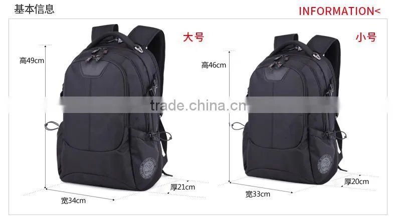 2016 high quality neoprene backpack, Unisex outdoor travel computer durable school backpack bag