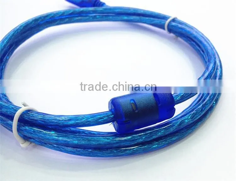 USB 2.0 Male to USB 2.0 Type-B Female Printer / Scanner Adapter Cable