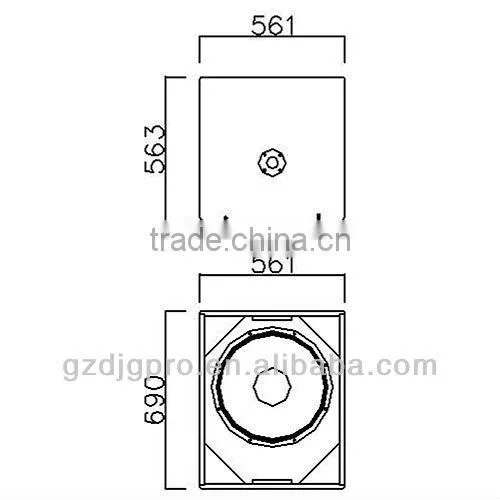 400W Professional Sub Bass Speaker-F118B