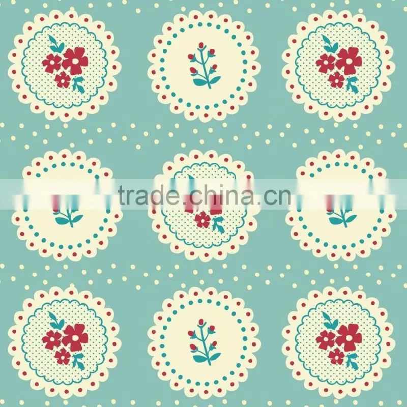 Elegant HOLLY BERRY TREES Christmas Holiday Gift Wrap Paper