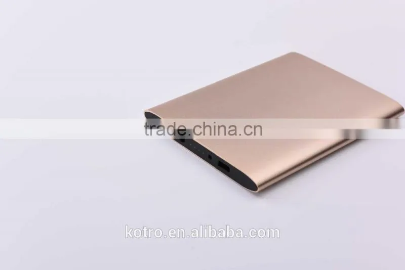 Factory Supply !QC 2.0 Real Capacity 10000 mah Portable Power Bank , Quick Charger Power Bank 10000 mah