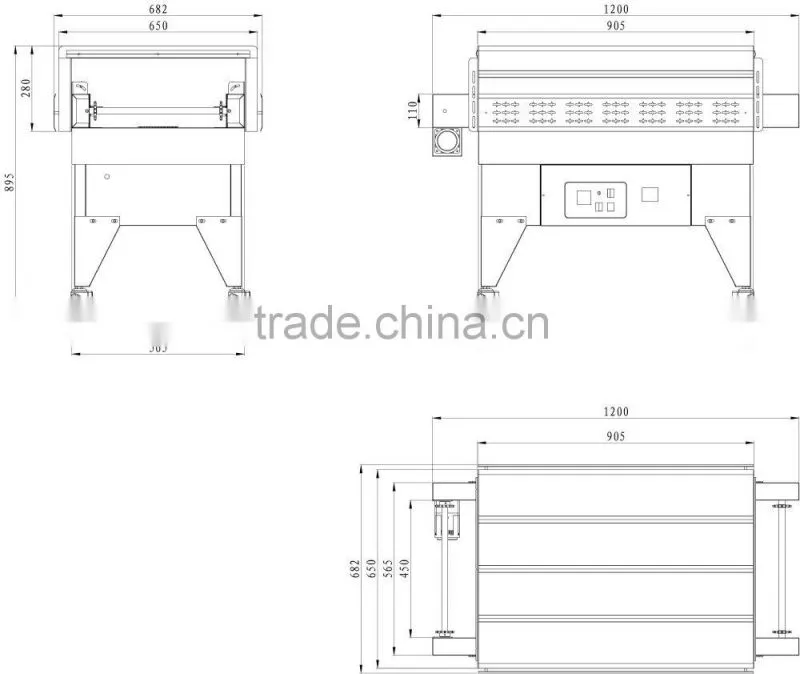 shrink packaging machine for calendar BS-4525/4535