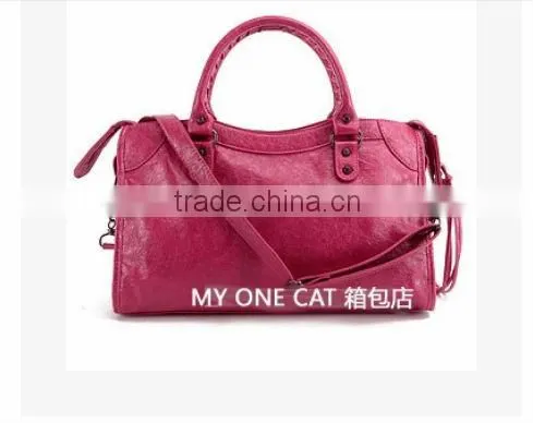 CHEAP wholesale women oil leather handbags order from china direct