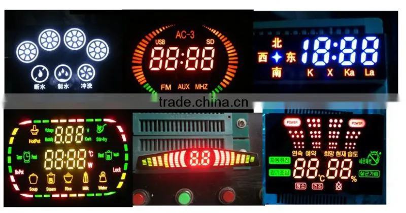 hight-quality amber 0.4 inch 3 digit 7 segment led numberic display