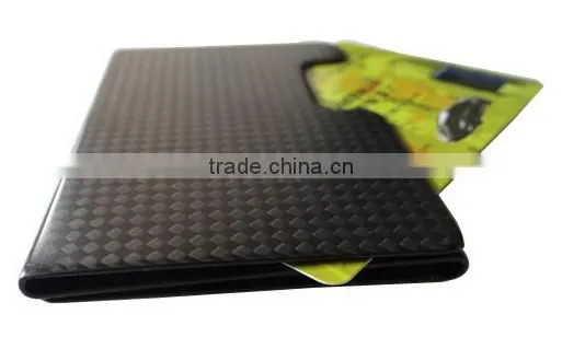 2016 Supreme carbon fiber business card holder with glossy finish