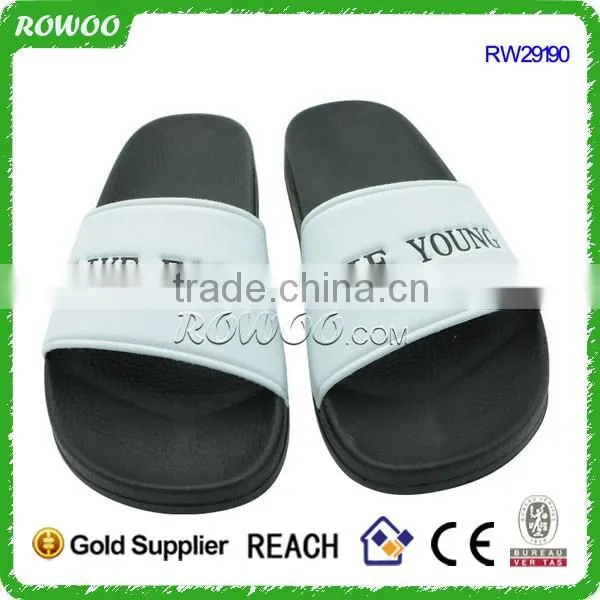 Men's Rubber Sandal Slipper Comfortable Shower Beach Shoe Slip On Flip Flops