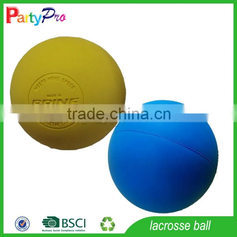 Partypro Alibaba China Market Promotional Black High Quality Lacrosse Ball