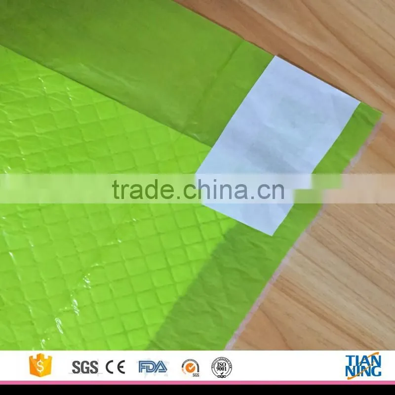 hot sale disposable high quality nonwoven material super absorption drawsheet