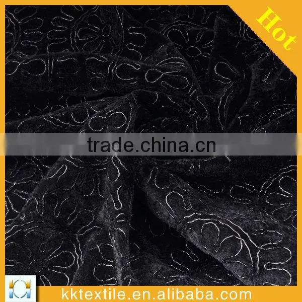 100% lint fabric With Metallic embroidery lace, lint lace, flower lace
