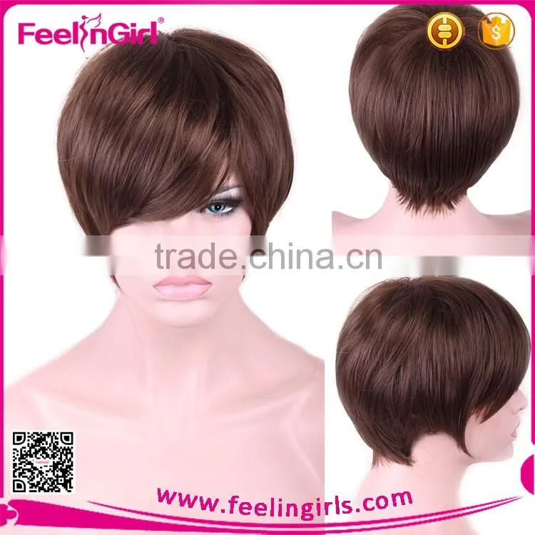 Brazilian Hair Synthetic Kinky Twist Braided Lace Front Wig
