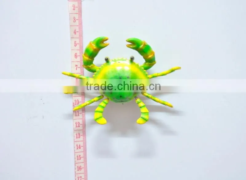 3 inch Pearl Powder Plastic Magnetic Crab, Wholesale Souvenirs