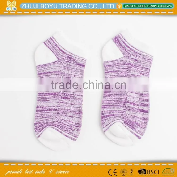 BY-161404 Lady cotton socks spring warm ankle socks; Custom retro style socks