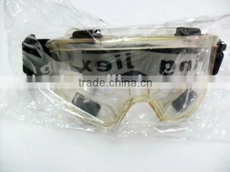2016 hot selling wide vision swimming safety goggles transparent lens safety goggles safety goggles PC safety goggles supplier