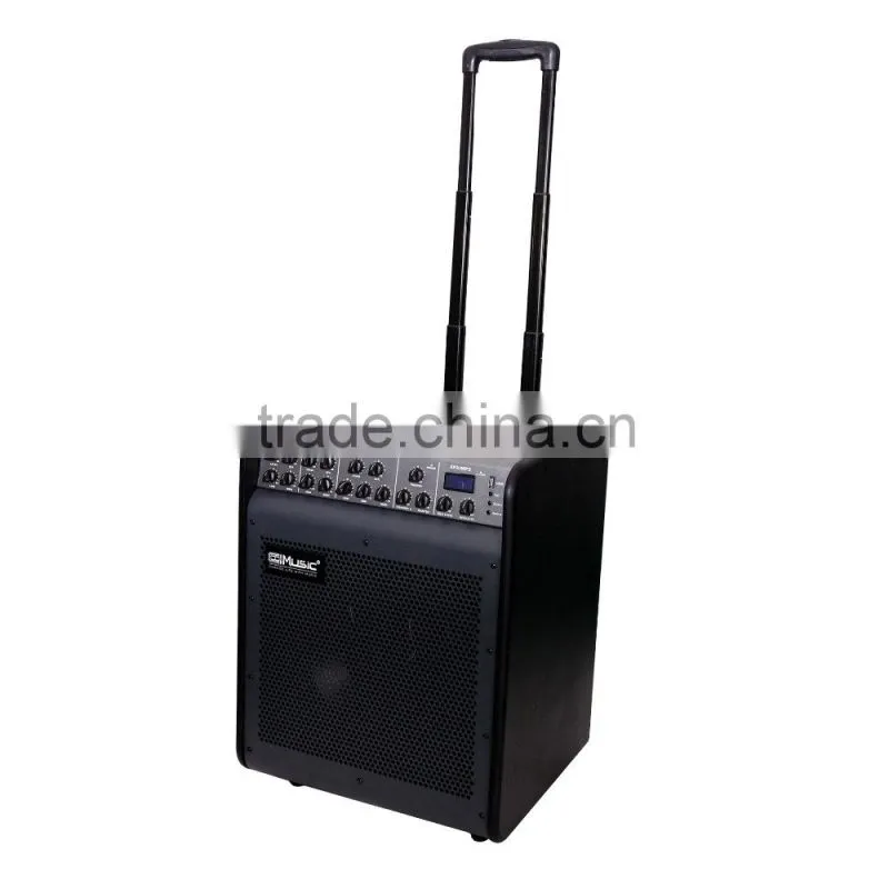120W 12'' Battey Powered Mltifunctional LED Bluetootuh USB for Acoustic Guitar, Keyboard and Electronic Drum